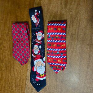 Holiday Ties Lot of 3